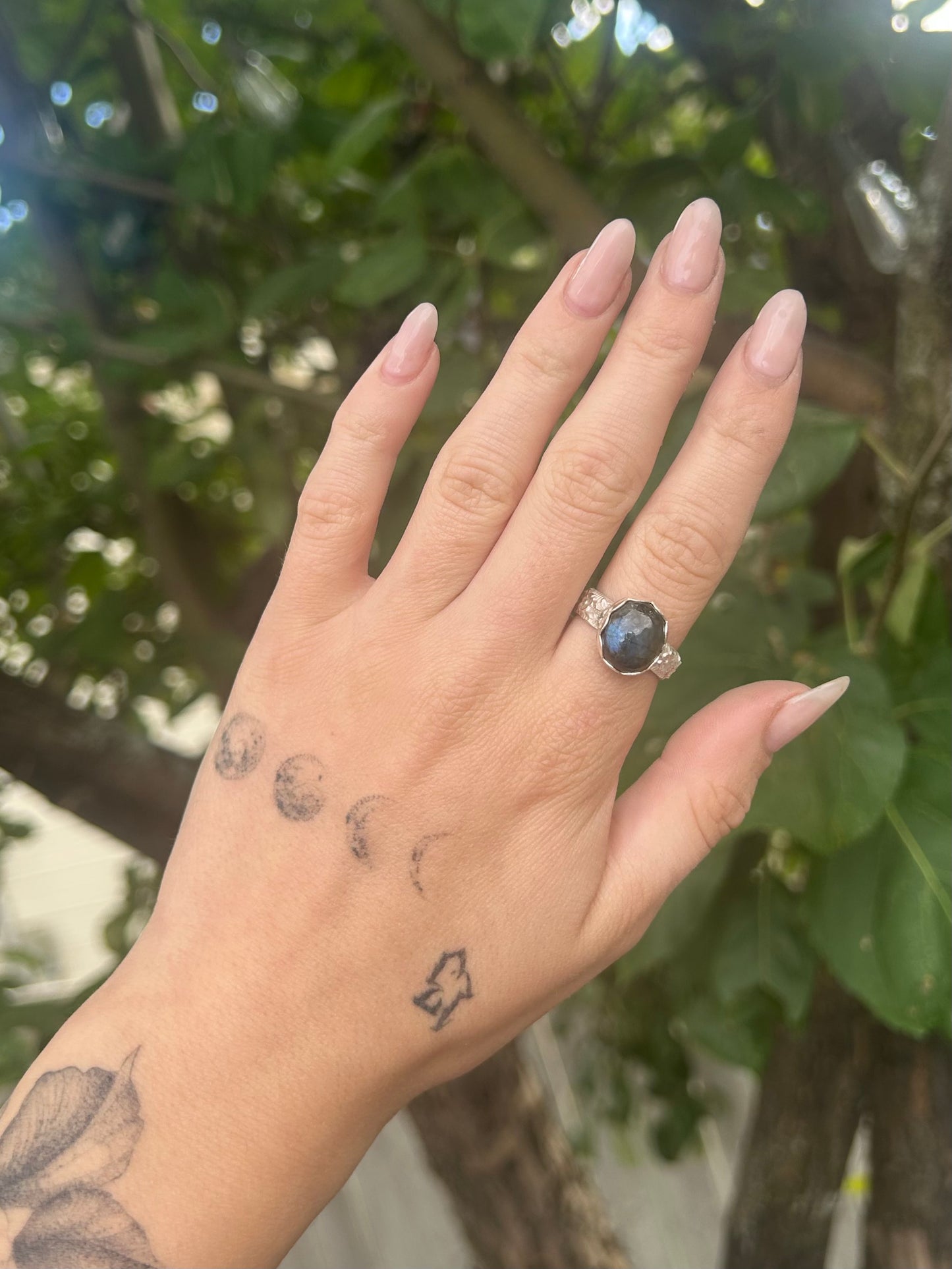 Labradorite Sterling Silver Ring