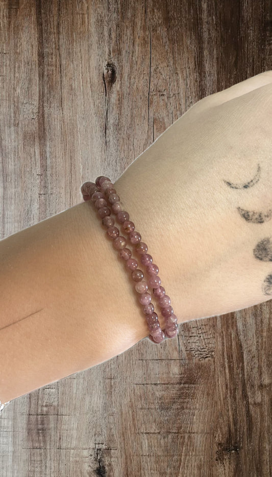 Pink Tourmaline Bracelet
