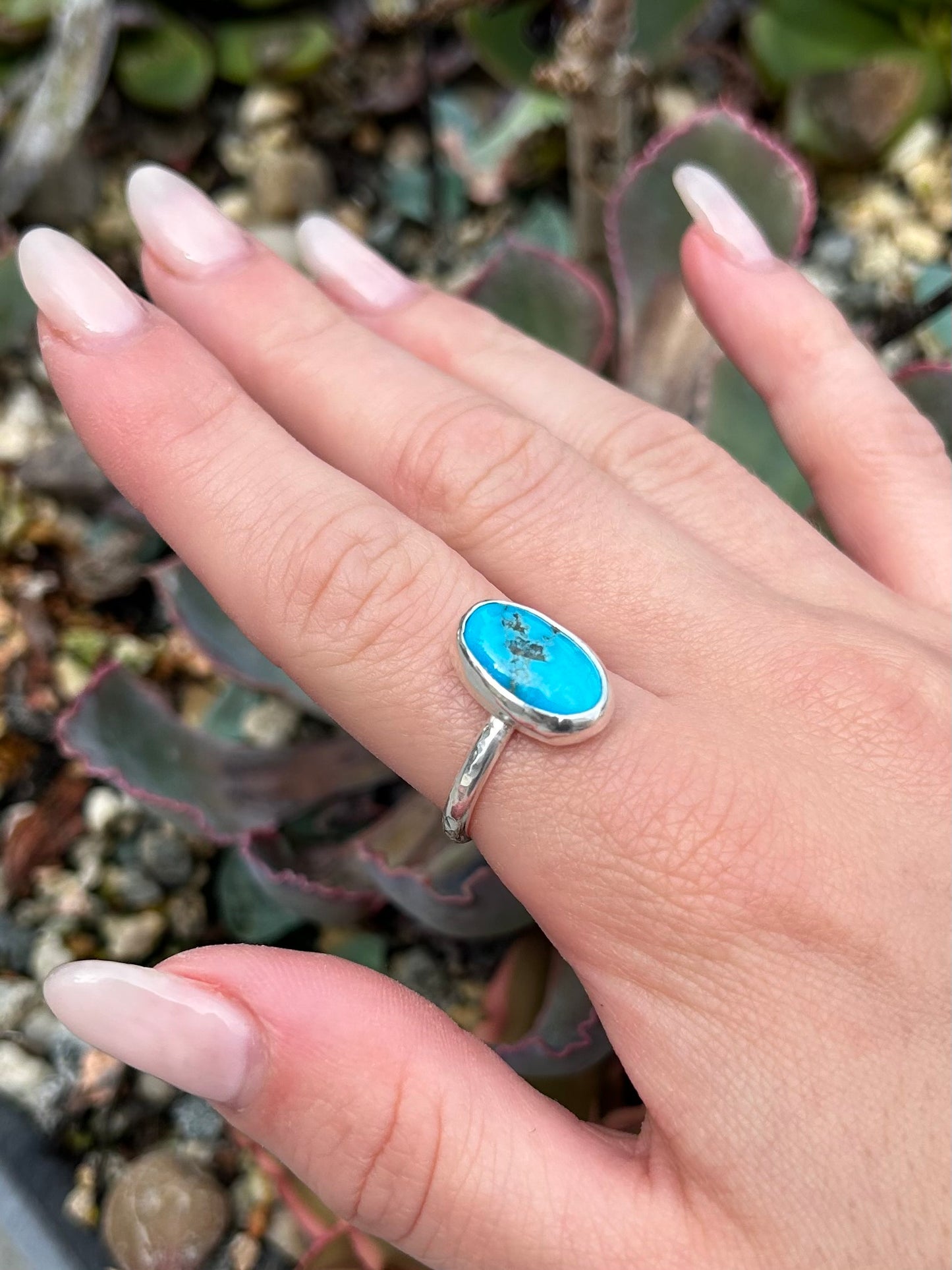 Kingman Turquoise Sterling Silver Ring