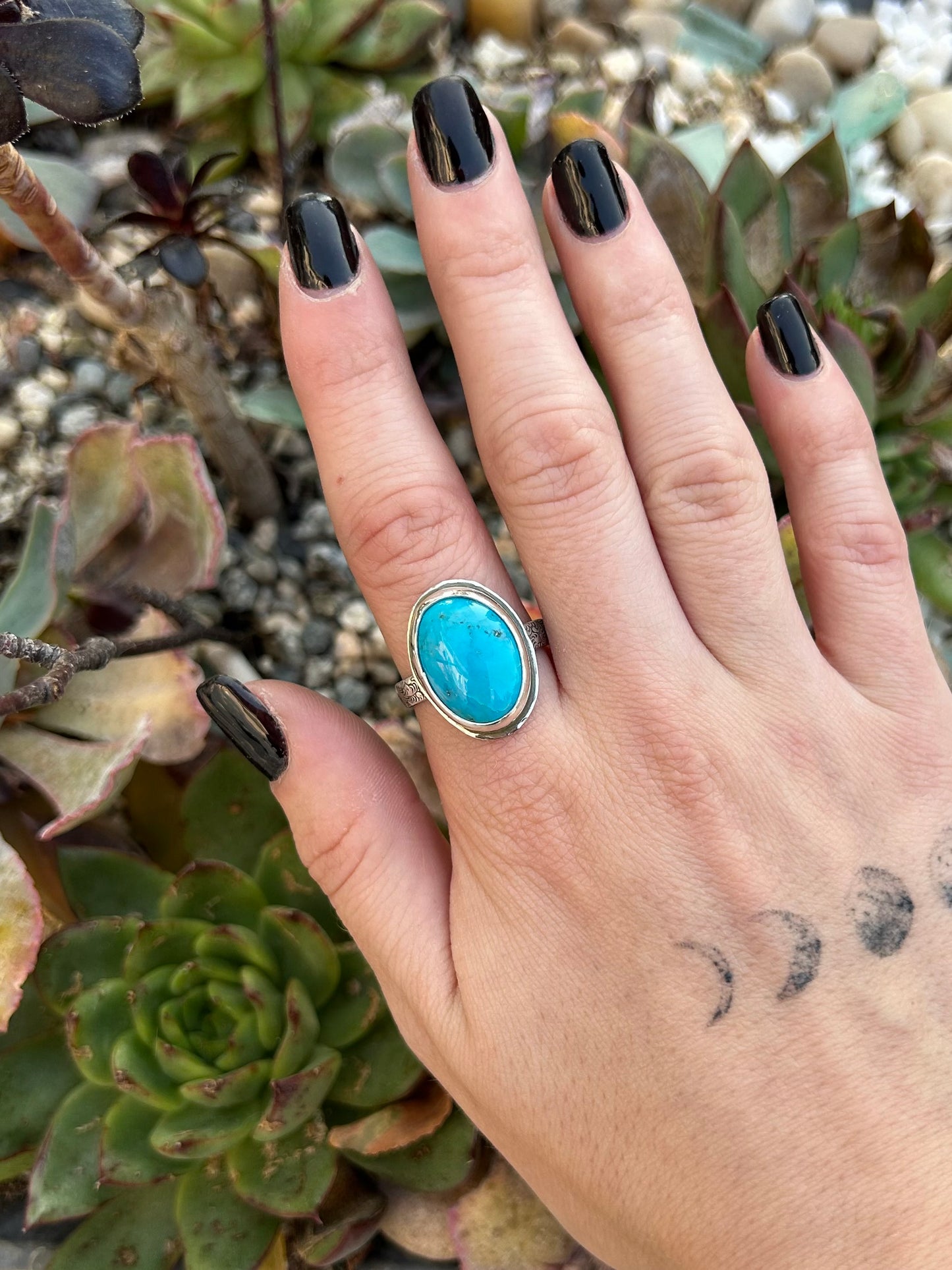 Arizona Turquoise Sterling Silver Ring