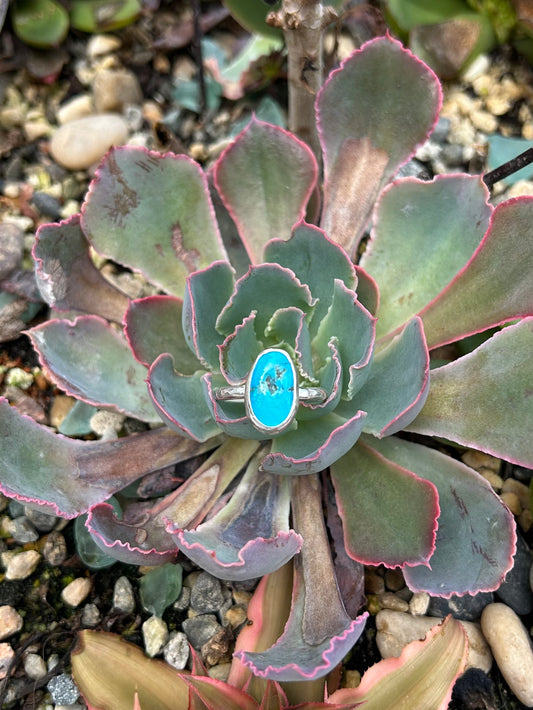 Kingman Turquoise Sterling Silver Ring