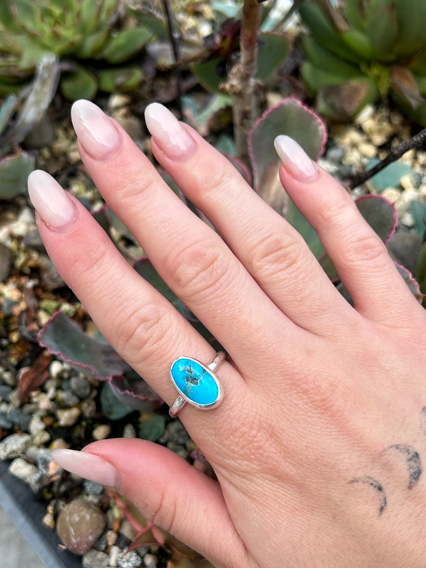 Kingman Turquoise Sterling Silver Ring