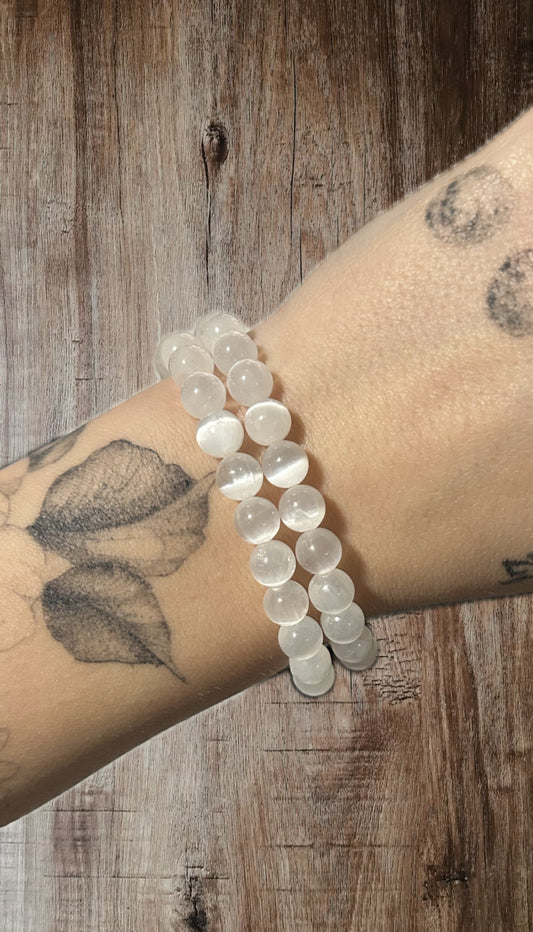 Selenite Bracelet