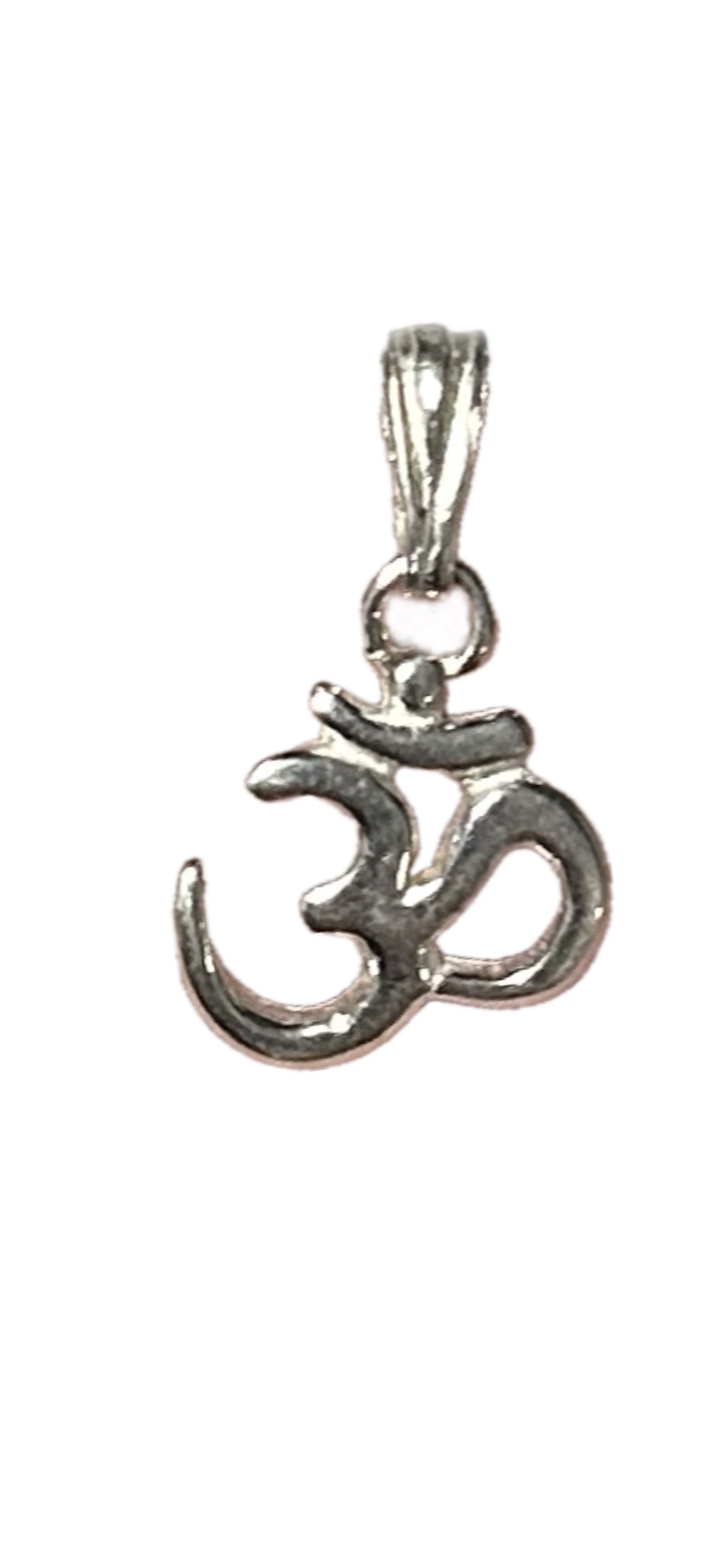Om Sterling Silver Pendant