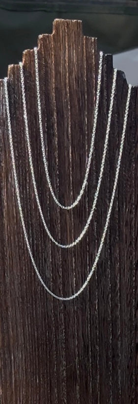 Sterling Silver Chains